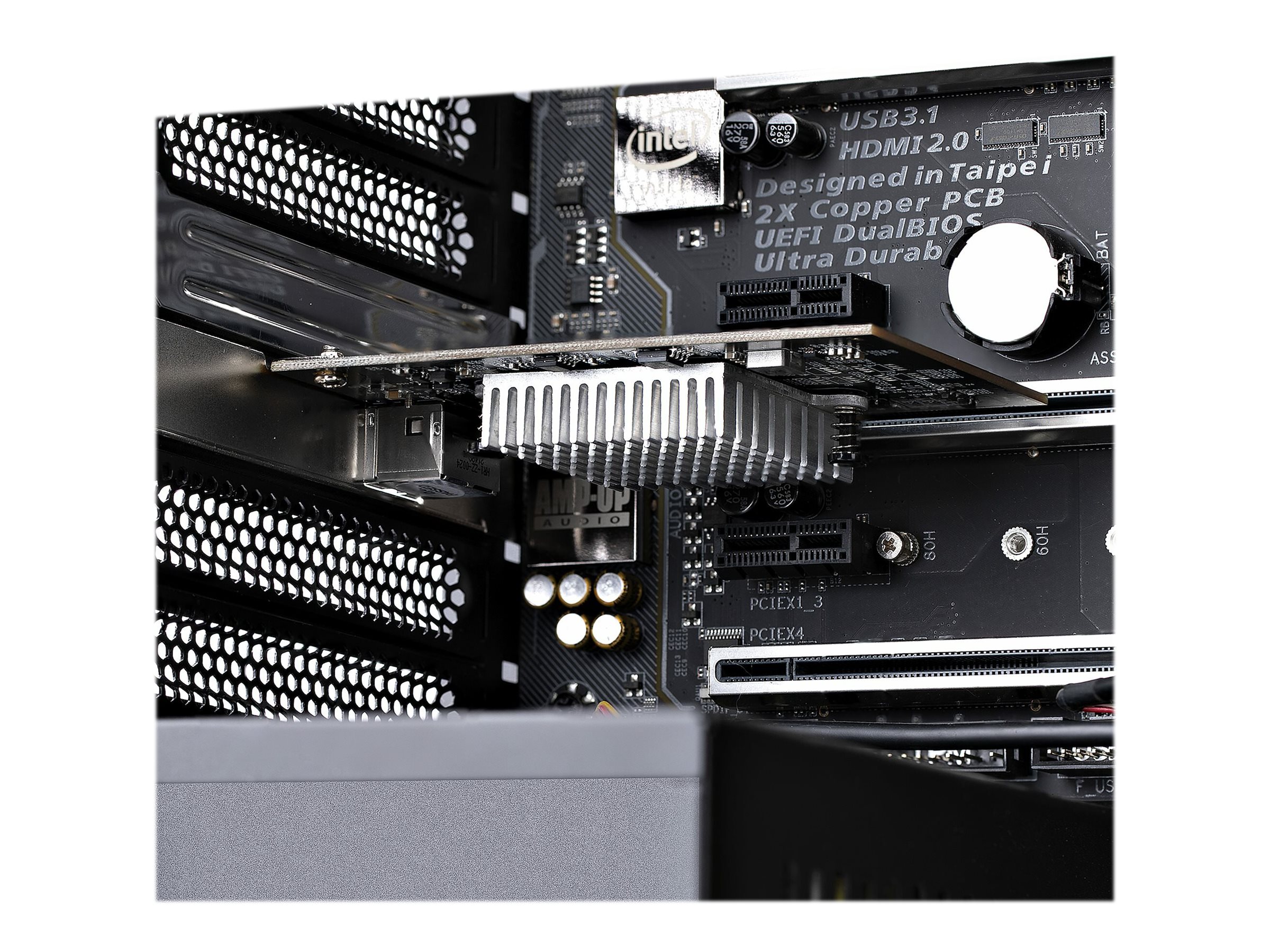 Startech ST10GSPEXNB2 1-Port 10Gbit/s PCIe Netzwerkkarte Schwarz