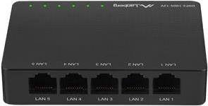 Lanberg DSP2-1005-12V Netzwerk-Switch Unmanaged Gigabit Ethernet (10/100/1000) Schwarz (DSP2-1005-12V)