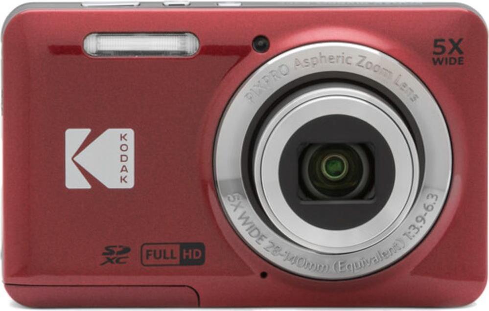Kodak PIXPRO FZ55 1/2.3 Zoll Kompaktkamera 16 MP CMOS 4608 x 3456 Pixel Rot (FZ55RD) (geöffnet)