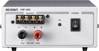 Labornetzgerät, Festspannung VOLTCRAFT FSP 1225 11 - 15 V/DC 25 A 375 W Anzahl Ausgänge 1 x (FSP 1225)