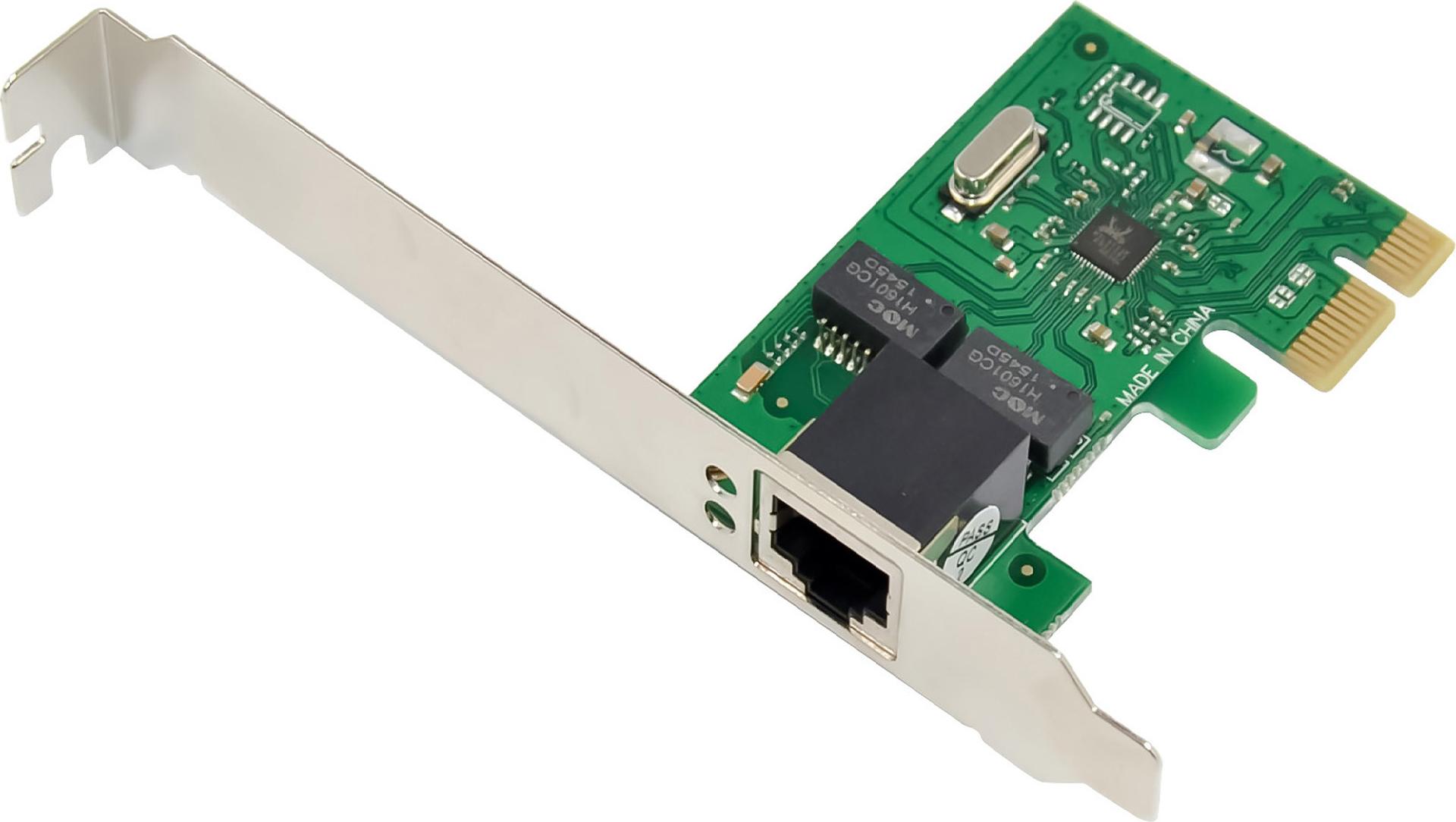 InLine Gigabit Netzwerkkarte 1x RJ45 1Gb/s PCIe x1 inkl. Low-Profile (51127F)