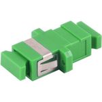 shiverpeaks ®-BASIC-S--LWL-Verbinder, SC-SC, Simplex, grün (BS07-60051)