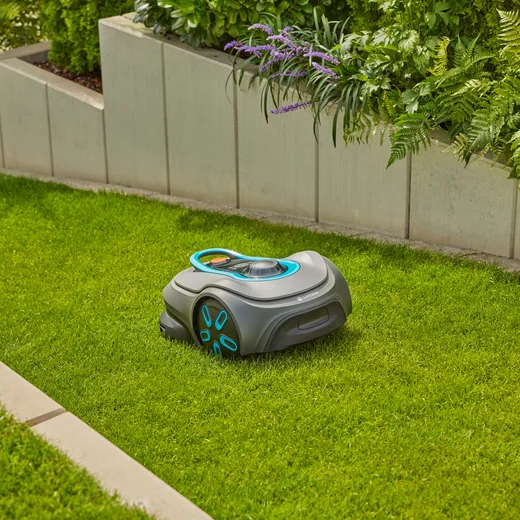 Gardena smart SILENO free Mähroboter 1200 m² Set Grau
