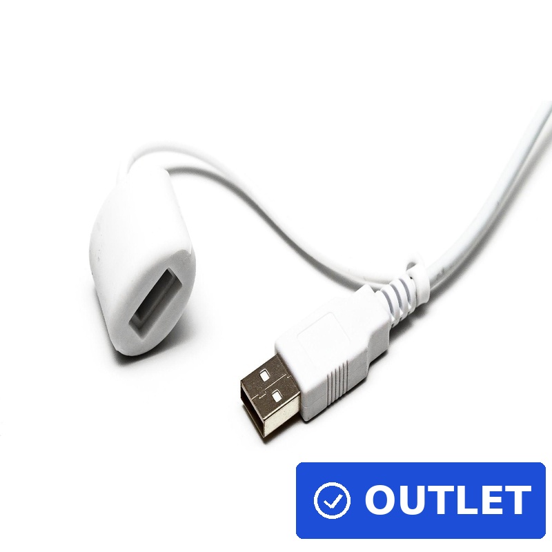 GETT TKH-MOUSE-GCQ-MED-AM-SCROLL-LASER-IP68-WHITE-USB (KH24207)