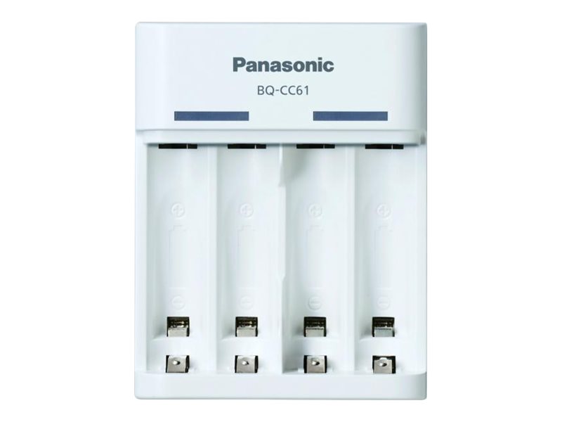 Panasonic eneloop BQ-CC61 Batterieladegerät AA AAA Weiß