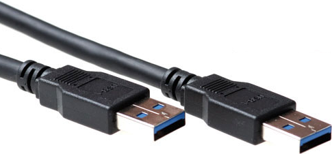 ADVANCED CABLE TECHNOLOGY SB0001 3m USB A USB A Männlich Männlich Schwarz USB Kabel (SB0001)