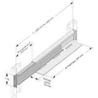 apraNET Rack-Schiene (31-5258-00)