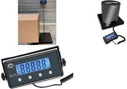 Little balance Paketwaage Pro e-300, Tragkraft: 300 kg kabel- oder batteriebetrieben, erfordert 4x1,5V/AA-Batterien - 1 Stück (LB 8762)