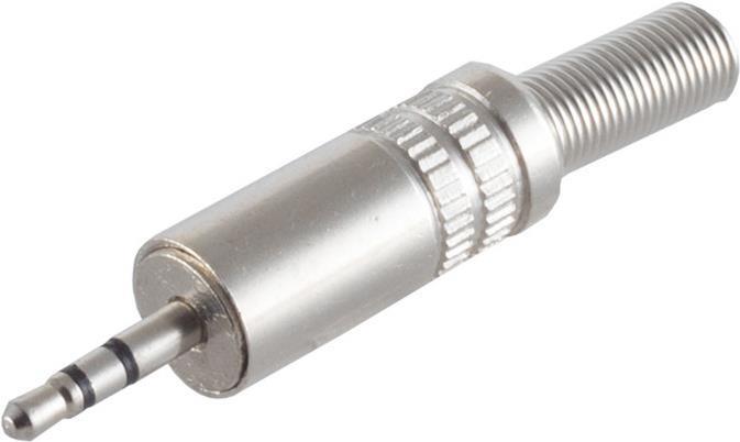 S/CONN maximum connectivity Klinkenstecker Stereo 2,5 mm, Metall (51301-M)