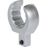 KS TOOLS 9x12mm Einsteck-Ringschlüssel offen, 22mm (516.2522)