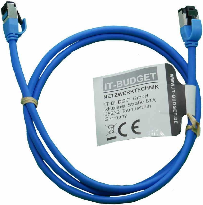 IT-BUDGET Vollkupfer Premium Patchkabel (90ITBSLIM81PK15B)