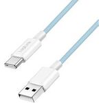 LogiLink USB 2.0 Typ-C Kabel C/m> A/m Nylon 60W blau (CU0331)