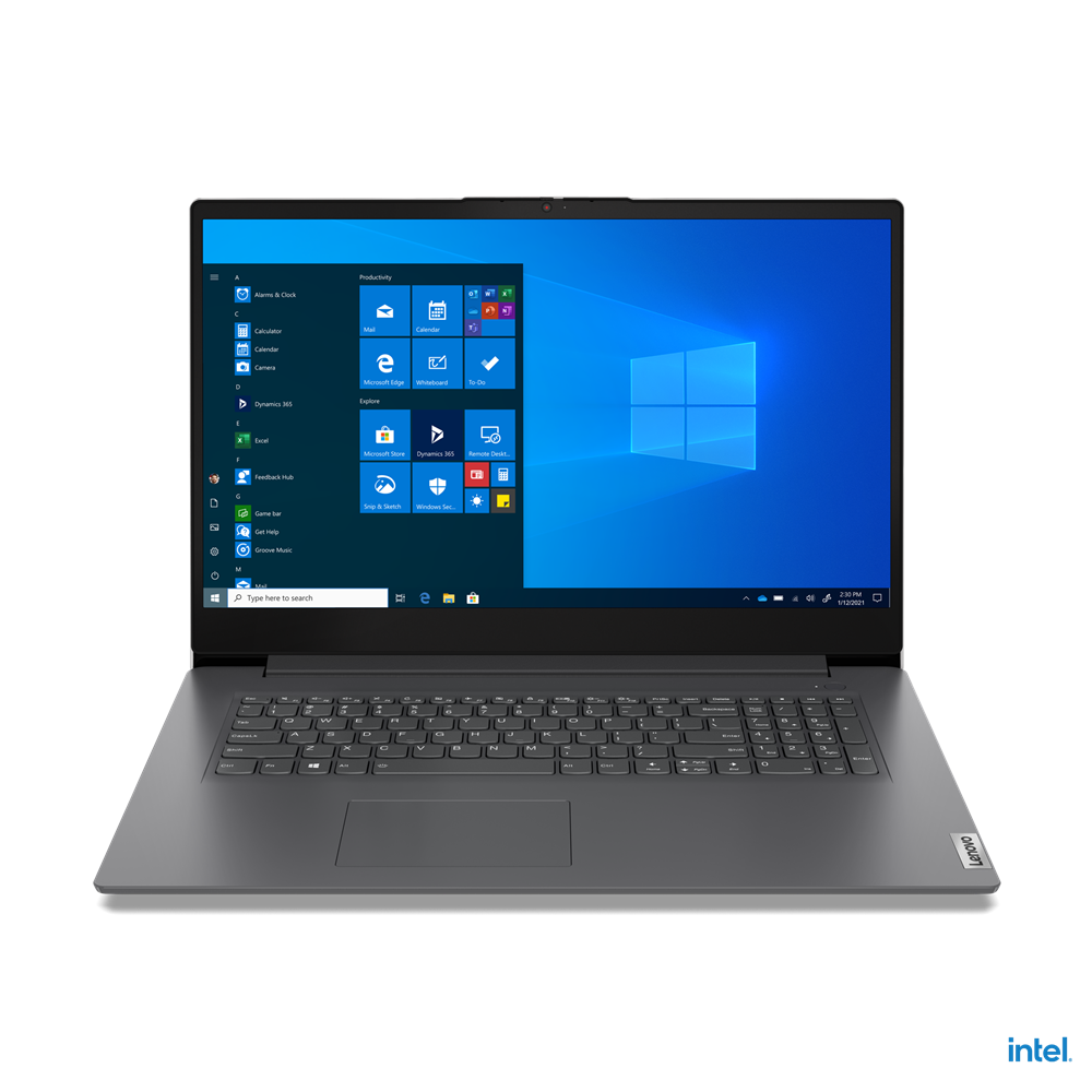 Lenovo V17 G2 ITL 82NX - Intel Core i3 1115G4 / 3 GHz - Win 10 Home 64-Bit - UHD Graphics - 8 GB RAM - 512 GB SSD NVMe - 43.9 cm (17.3) IPS 1920 x 1080 (Full HD) - Wi-Fi 6 - Iron Gray - kbd: Deutsch (82NX00D8GE)
