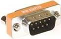 ACT D-sub Null Modem Adapter 9 pole Female to 9 pole Male. Gender: DB09F/DB09M Mini nullmodem 09f/m (AB9803)