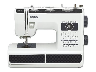 Brother Strong & Tough HF37 Nähmaschine 37 Stiche, 800 Stiche/min, Schwarz, Weiß