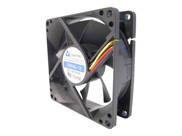 Chieftec AF-0825PWM Gehäuselüfter 80 mm PWM Schwarz
