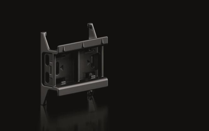 Rittal Tragschiene B 45 mmRX 93657421 8 (9365742)