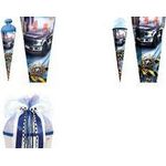 ROTH Schultüte "Polizei 911", rund, 700 mm Filzverschluss, mit Sound, mit stabiler ROTH-Spitze - 1 Stück (677555)