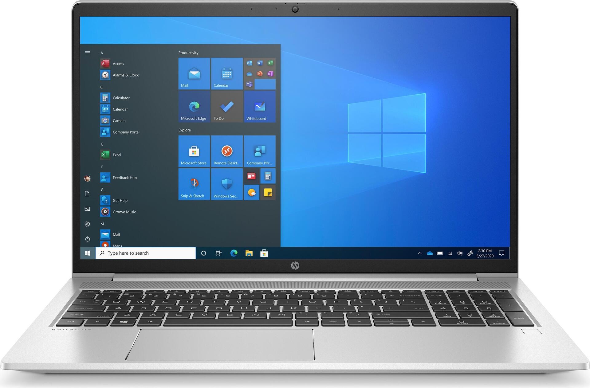 HP ProBook 450 G8 - Core i7 1165G7 / 2.8 GHz - Win 10 Pro 64-Bit - 16 GB RAM - 512 GB SSD NVMe, HP Value - 39.6 cm (15.6) 1920 x 1080 (Full HD) - Iris Xe Graphics - Wi-Fi, Bluetooth - Pike Silver Aluminium - kbd: Deutsch