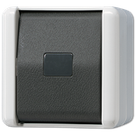 JUNG 834 W Elektroschalter Pushbutton switch Schwarz - Weiß (834W)