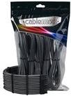 CableMod Pro ModMesh 12VHPWR Cable Extension Kit - carbon (CM-PCAB-16P3KIT-NKC-3PK-R)