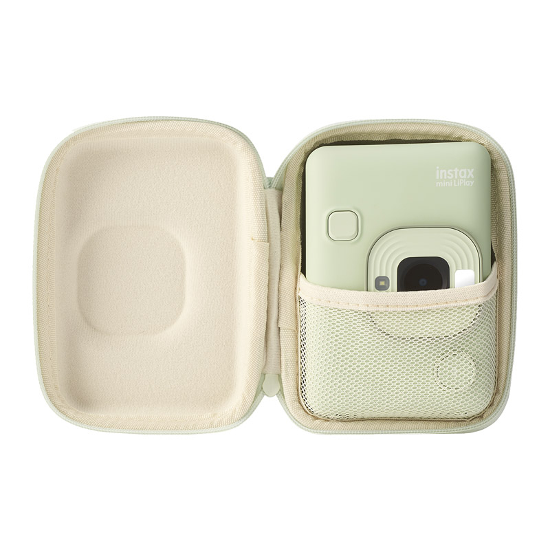 Fujifilm Instax Tasche für mini LiPlay Wildleder Matcha Green