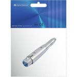 Omnitronic 30226550 XLR Adapter [1x XLR-Buchse 3 polig - 1x Klinkenbuchse 6.3 mm (mono)] (30226550)