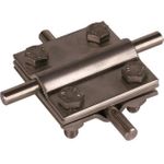 Dehn + Soehne Kreuzstück 319209 mit Zwischenplatte Niro V4A (319209)