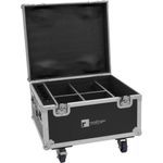 ROADINGER Flightcase 4x AKKU IP PAR 7 QCL WDMX mit Ladefunktion (31005182)