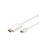 Microconnect 3m MDP/HDMI M/M 3m mini DisplayPort HDMI Weiß (MDPHDMI3)