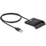 Delock 91724 - Chipkartenleser USB-A schwarz (91724)