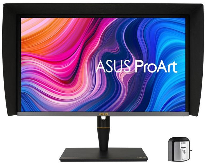 ASUS ProArt PA27UCX-K - LED-Monitor - 68.47 cm (27) - 3840 x 2160 4K - IPS - 1000 cd/m² - 1000:1 - 5 ms - 2xHDMI, DisplayPort, USB-C - Lautsprecher - Schwarz - mit X-Rite i1 Display Pro