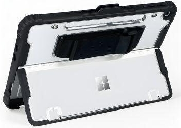 JT Berlin Handstrap Case| Microsoft Surface Pro 12 Zoll 1. Edition| schwarz/transparent| (30019)