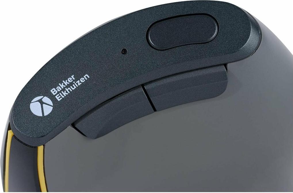 Bakker Elkhuizen FastForward Vertikale Maus 3-Mode (Bluetooth 5.1, RF, USB-C) Dunkelgrau