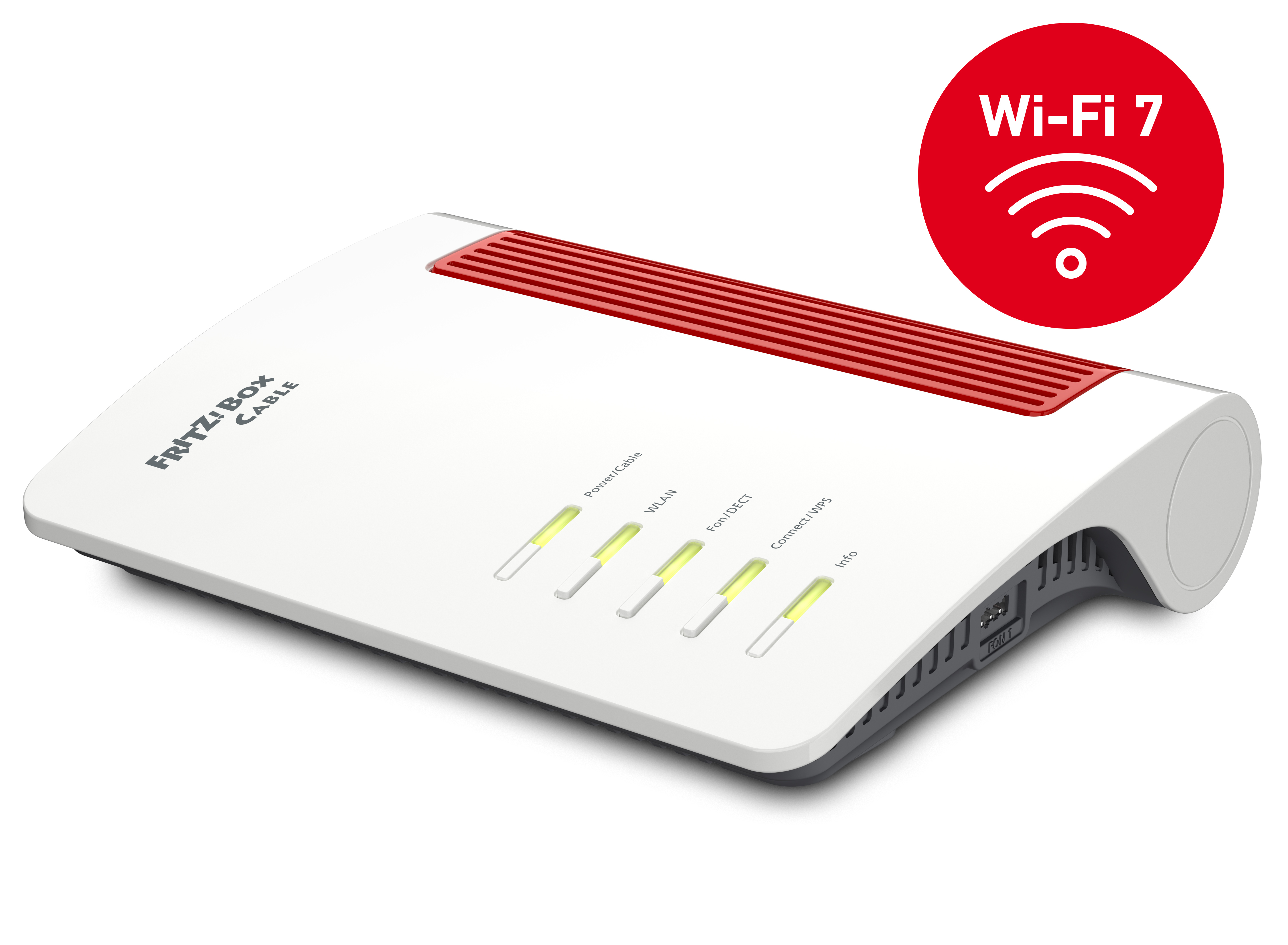 FRITZ!Box 6670 WLAN-Router Dual-Band Wi-Fi 7 Weiß