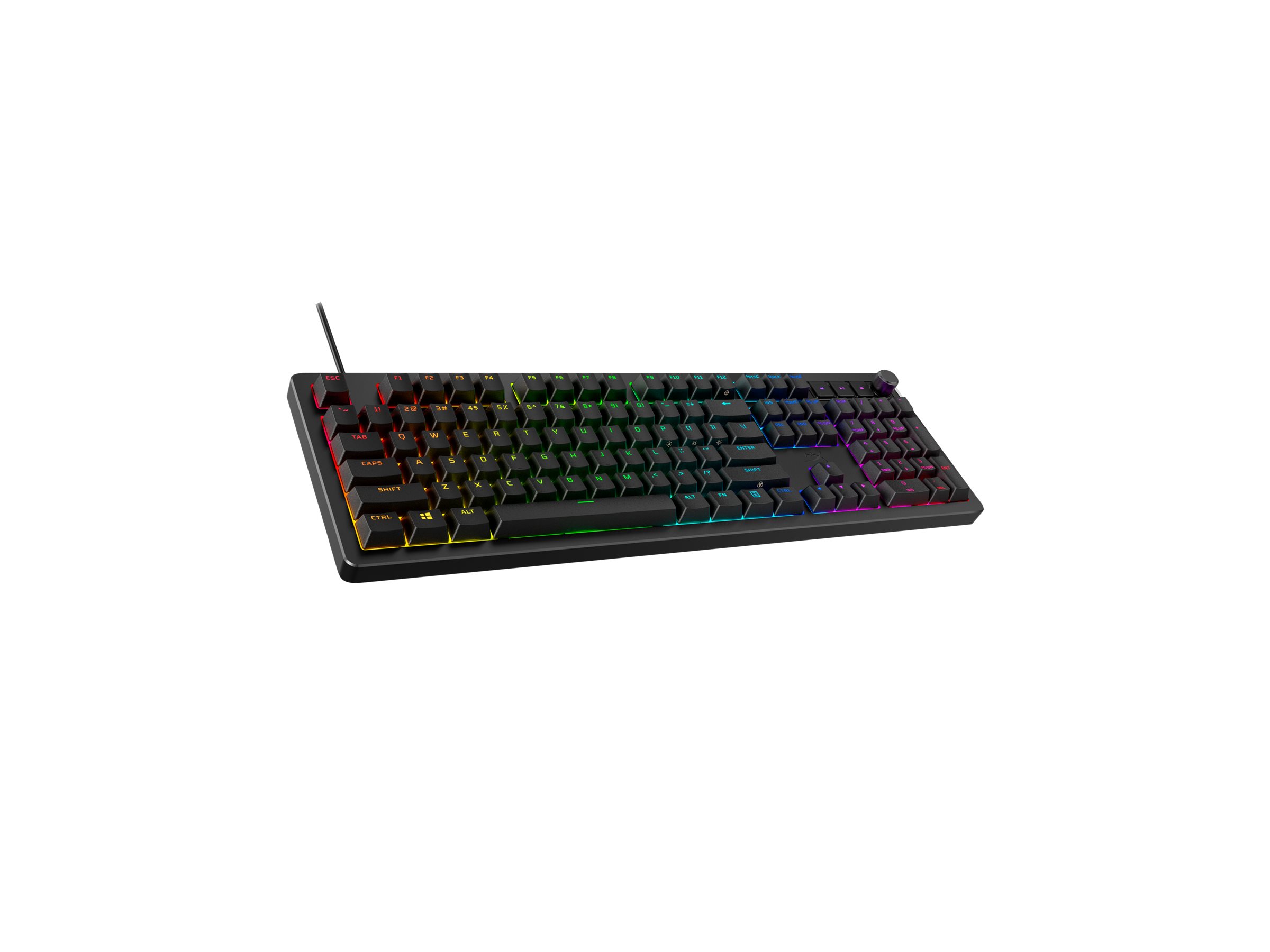 HyperX Alloy Rise Gaming-Tastatur mechanisch RGB USB-C Deutsch Schwarz