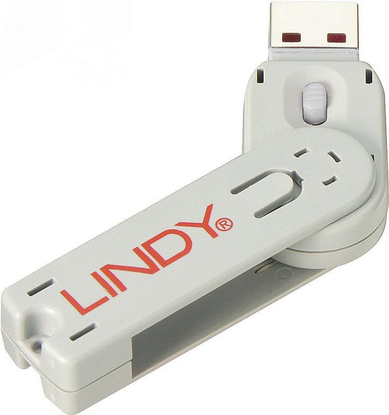 Lindy USB Type A Port Blocker Key (40624)