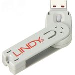 Lindy USB Type A Port Blocker Key (40624)