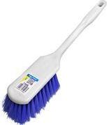 Peggy Perfect Felgenbürste, Kunststoff, blau/weiß aus weißem Kunststoff mit Aufhängeloch, blaue Kunstborste, - 1 Stück (7406)