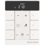 Busch-Jaeger Raumtemperaturregler 6fach, weiß SBR-F-6.0.11-84 (2CKA006220A0888)