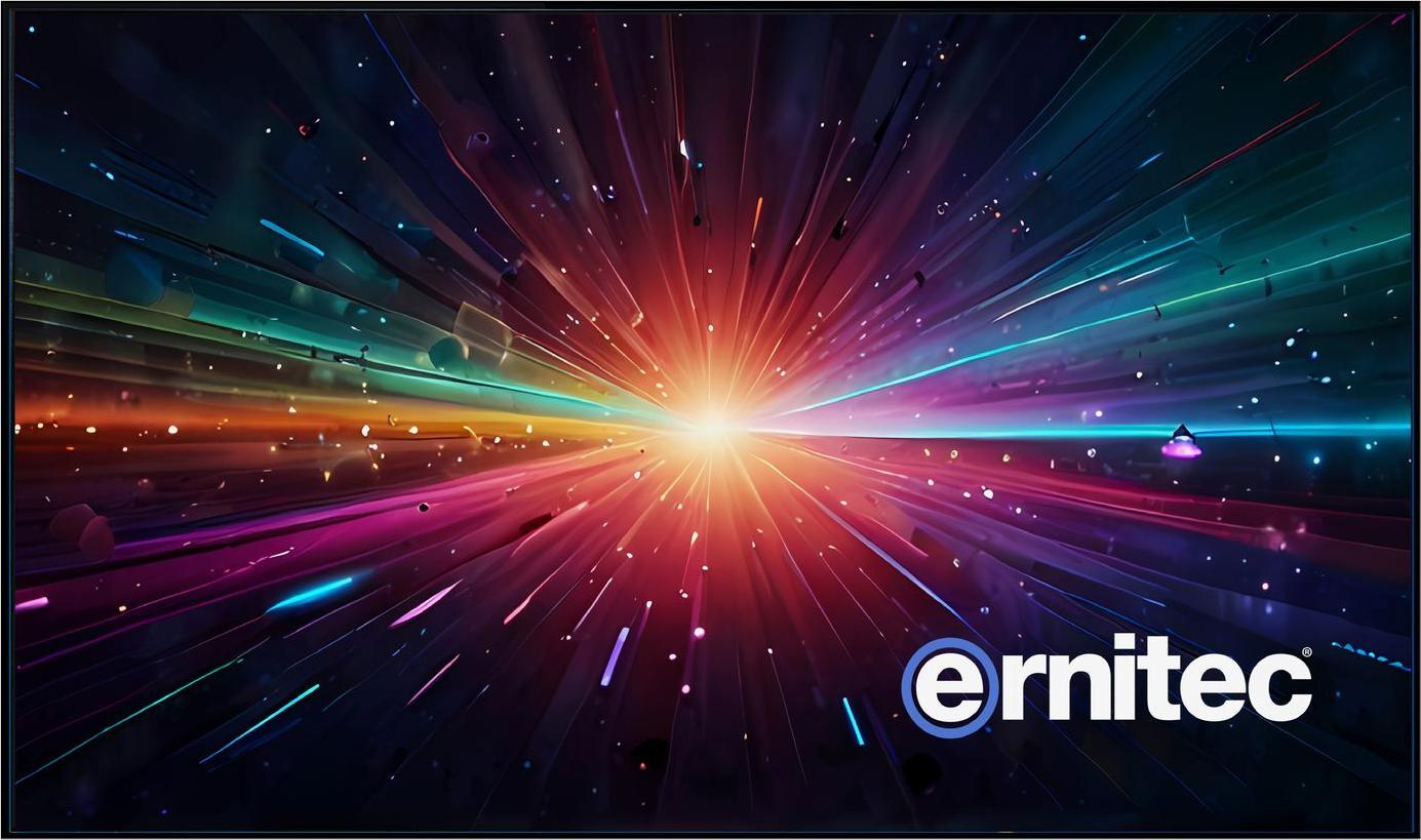 Ernitec 46" Full HD 24/7 Video Wall Monitor 1.8 mm Bezel 4K in 2x2 0070-24346