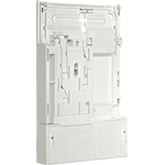 Hager KU33LHE. Typ: Three-phase meter socket, Produktfarbe: Weiß, Form: Rechteckig. Nennspannung: 400 V. Breite: 178 mm, Höhe: 290 mm (KU33LHE)