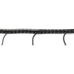 StarTech.com CMSCOILED2 Kabelbündelschlauch (2,5 m, 25mm / 2,50cm (1")  Durchmesser, erweiterbarer Spiralkabel-Organizer) schwarz (CMSCOILED2)