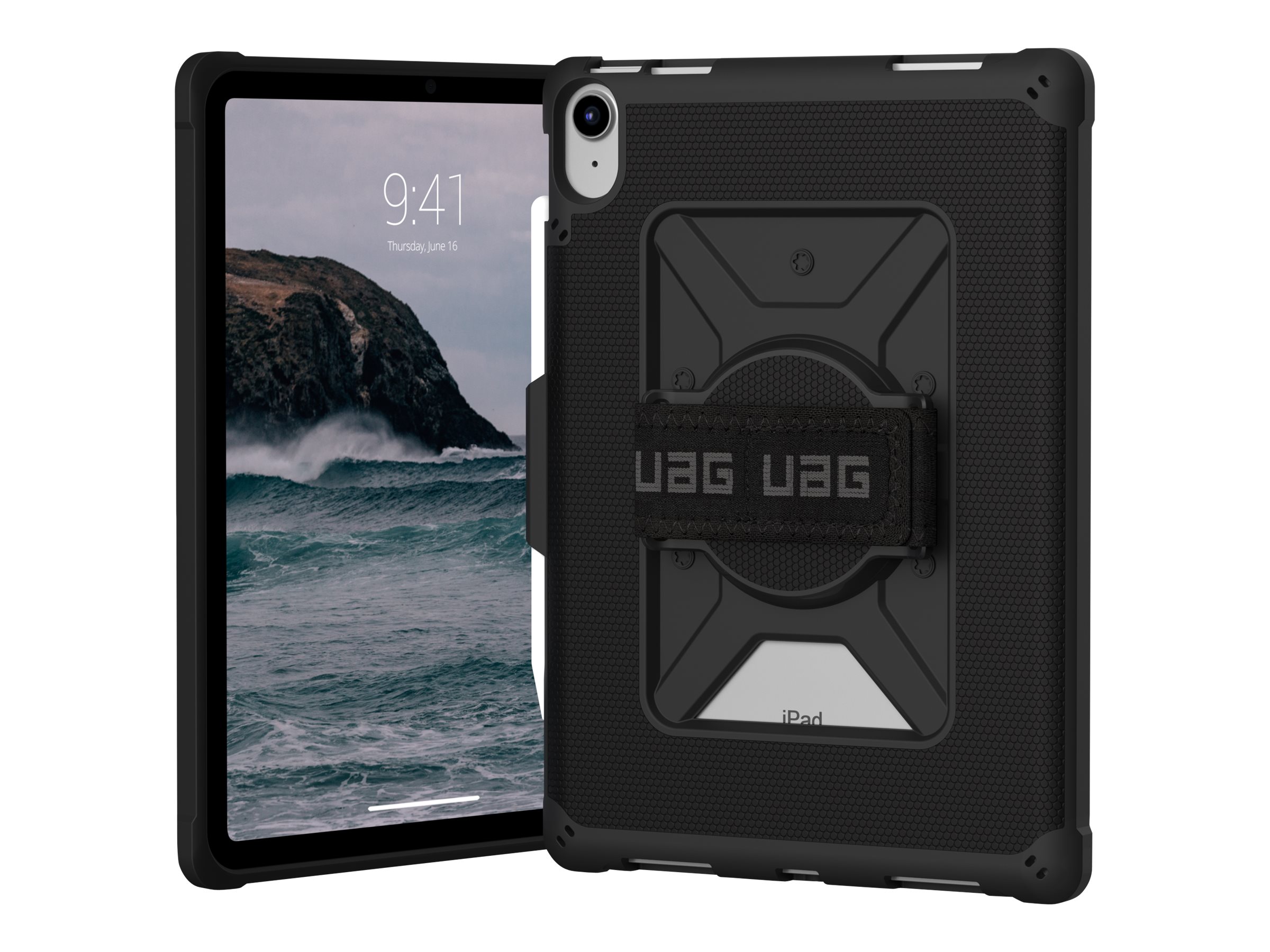 UAG Metropolis Series Rugged Case für iPad 10.9" Metropolis w Handstrap Schwarz