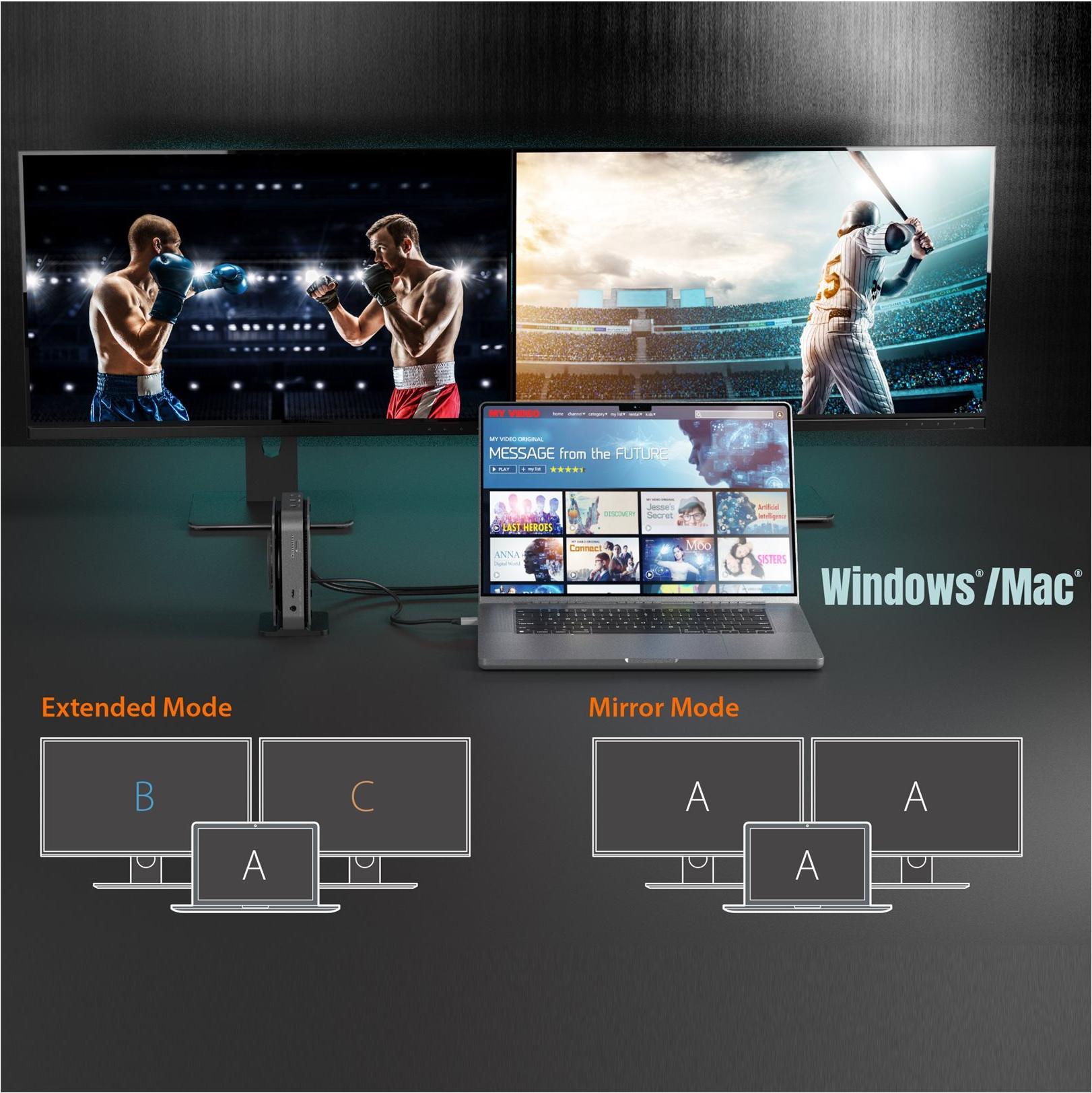 j5create JCD3199P Dockingstation Dual 4K HDMI 140W GaN PD 3.1 Space Grey