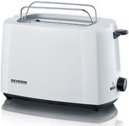 Severin AT 2286 Toaster 2 Scheibe(n) 700 W Weiß (AT 2286)