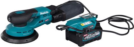Image of Makita BO002CGZ Akku-Exzenterschleifer ohne Akku Ladegerät 40 V O 150 (BO002CGZZ)
