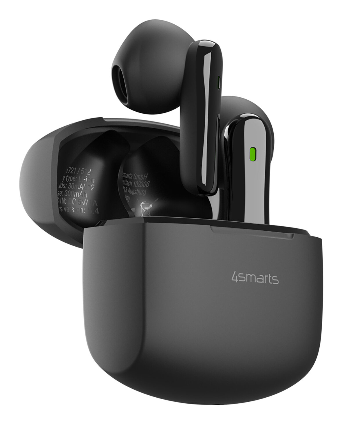 4smarts SkyBuds Air True Wireless Stereo (TWS) Bluetooth 5.4 Schwarz