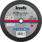kwb 711833 Trennscheibe gerade 230 mm 1 St. Stahl (711833)