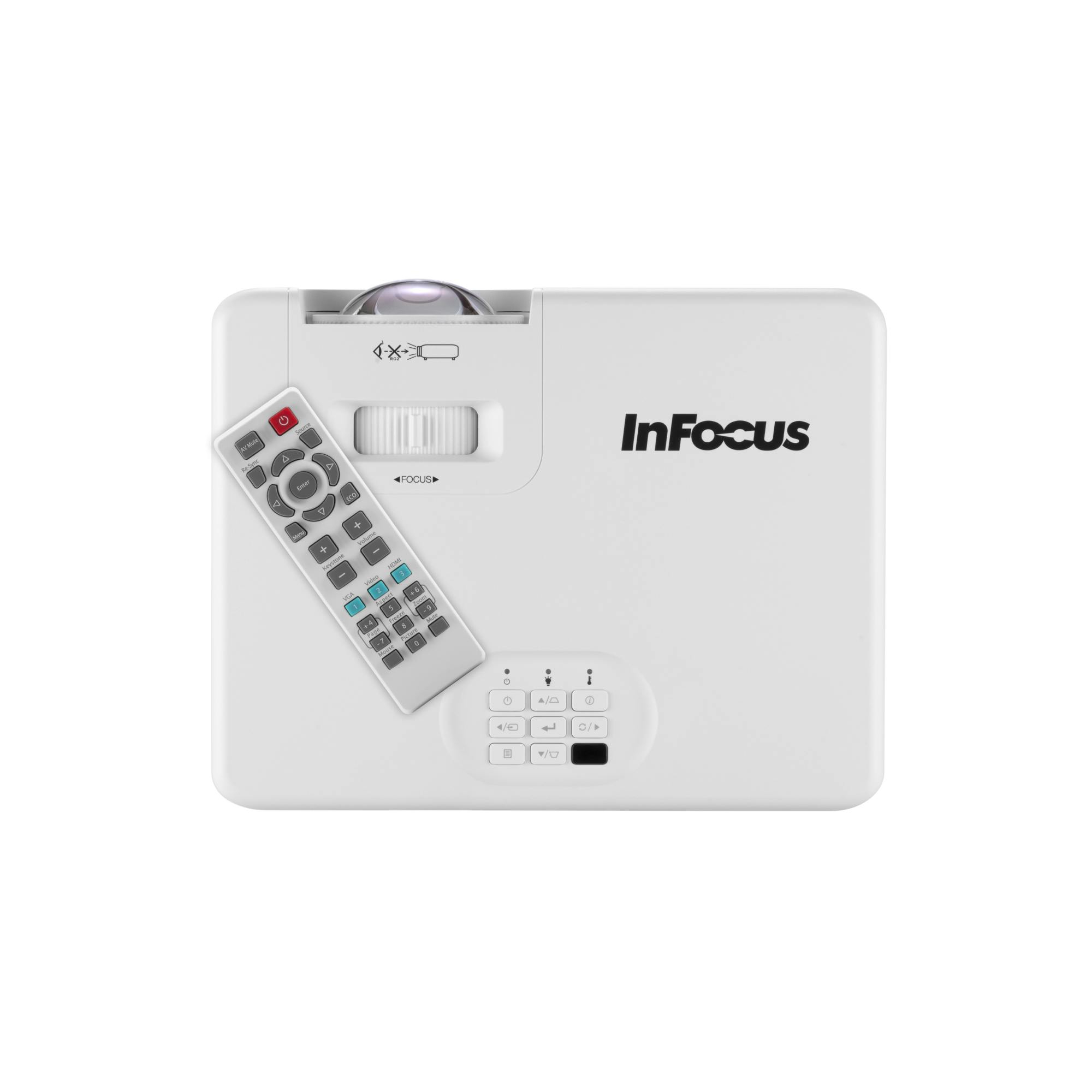 InFocus Quantum Laser Nemesis II IN1028ST DLP-Projektor 1920 x 1080 Weiß